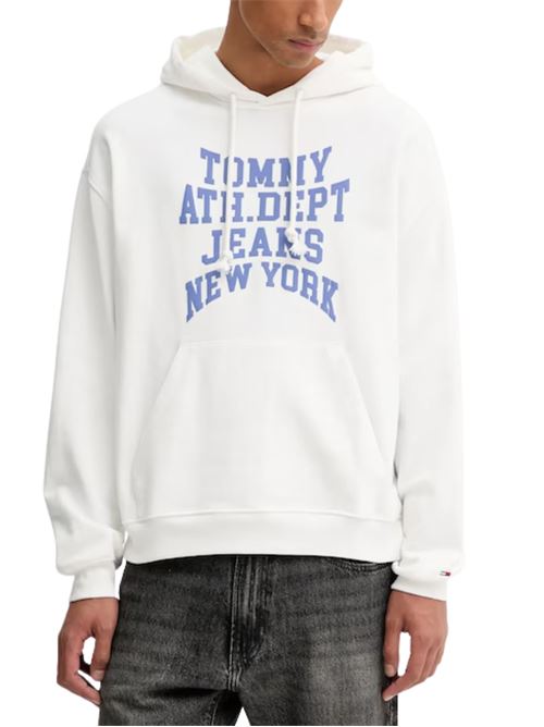 Felpa con cappuccio stile universitario Tommy Jeans | DM0DM22082YBL